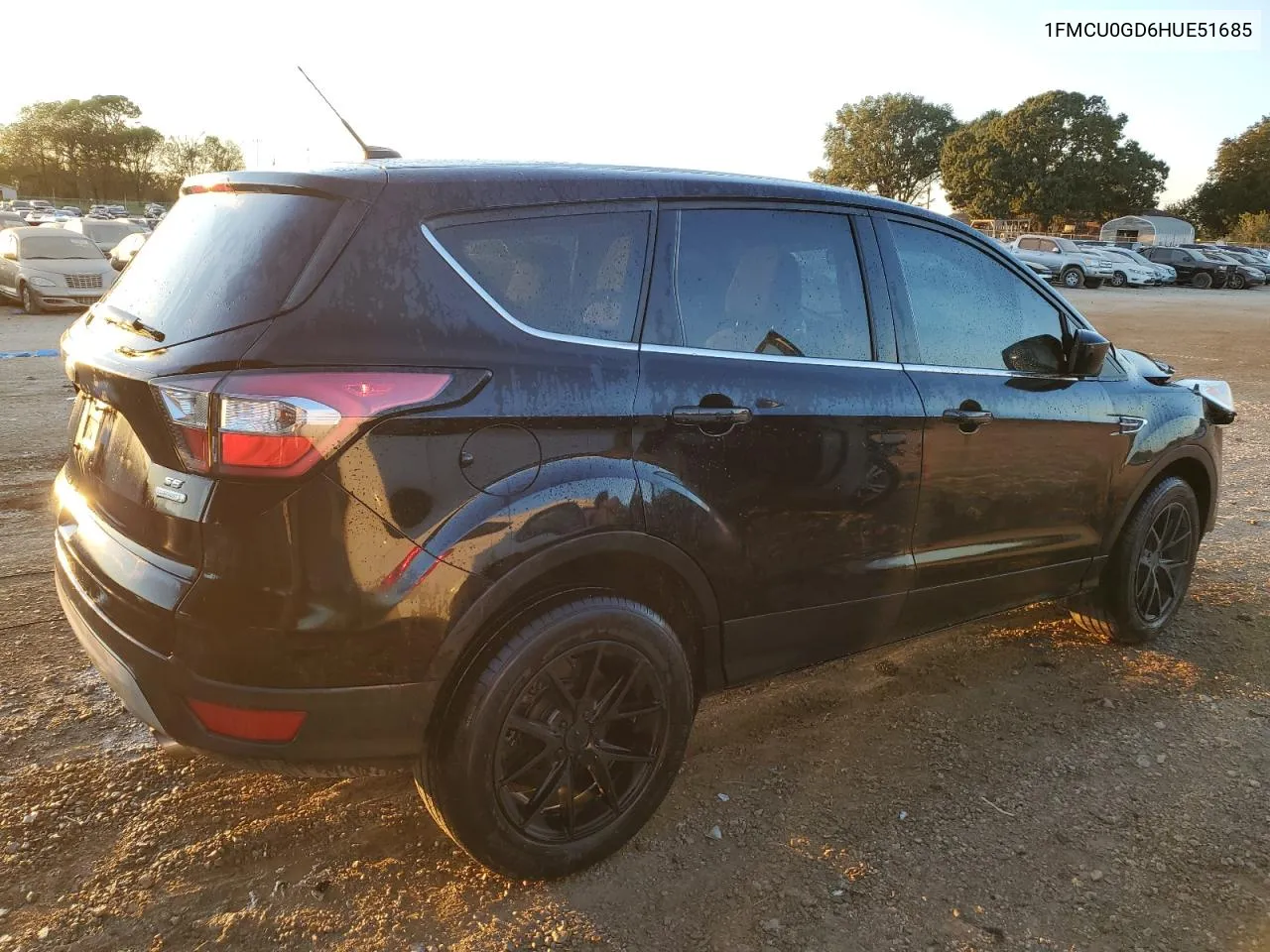 2017 Ford Escape Se VIN: 1FMCU0GD6HUE51685 Lot: 75545204