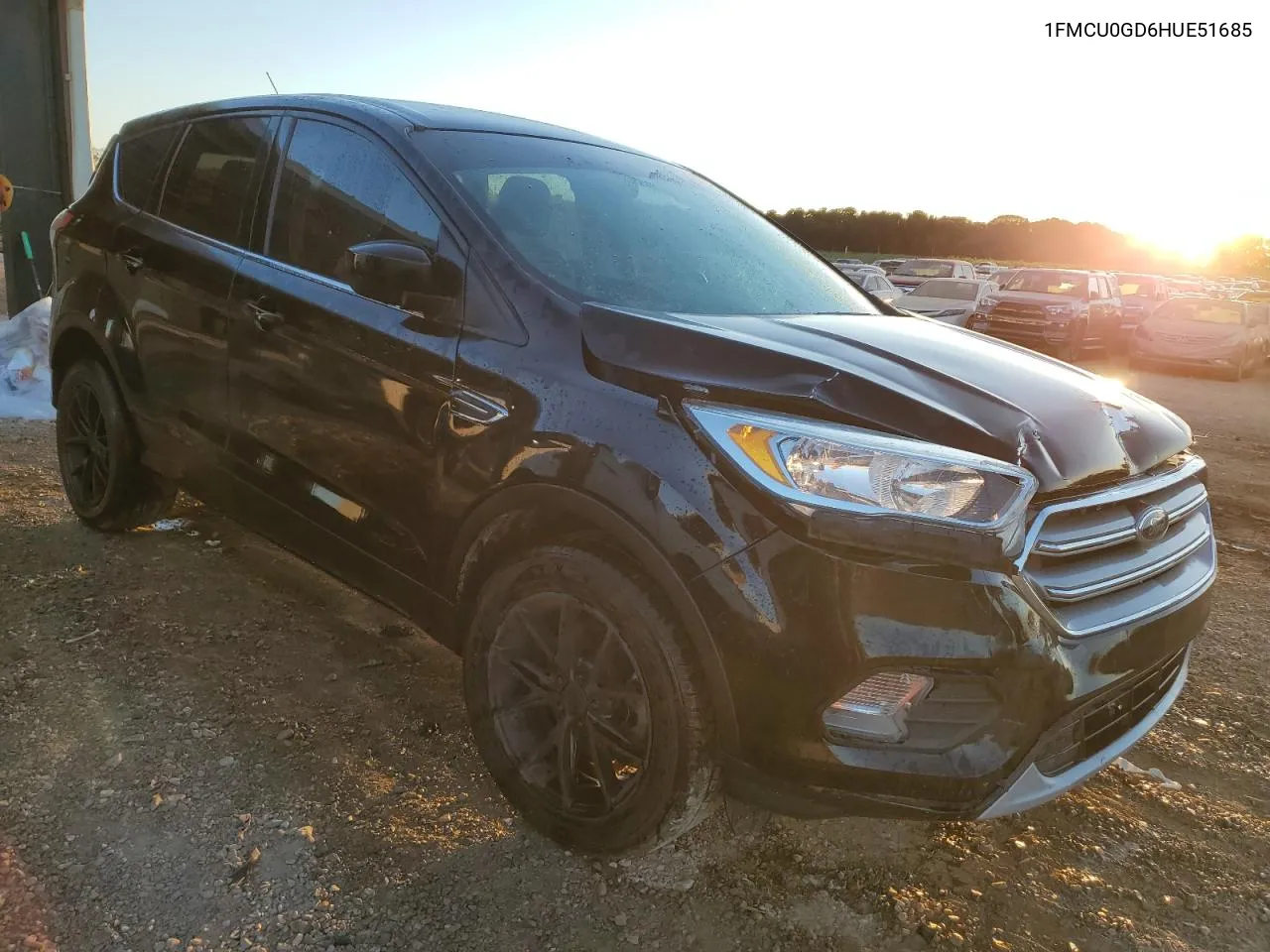 2017 Ford Escape Se VIN: 1FMCU0GD6HUE51685 Lot: 75545204