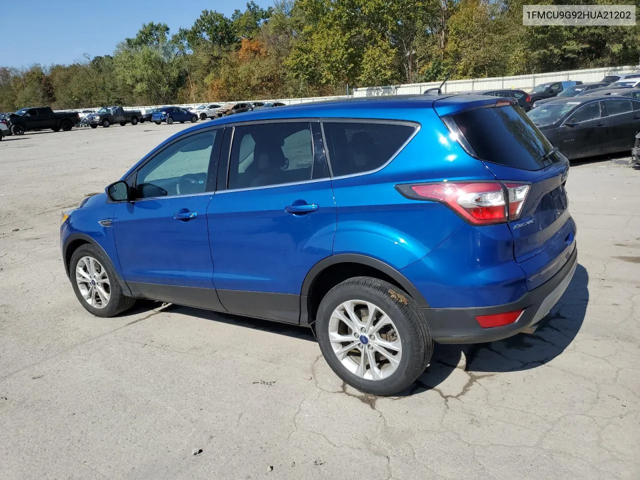 2017 Ford Escape Se VIN: 1FMCU9G92HUA21202 Lot: 75549254