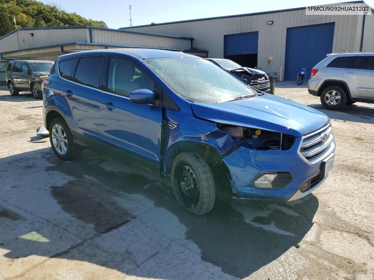 2017 Ford Escape Se VIN: 1FMCU9G92HUA21202 Lot: 75549254