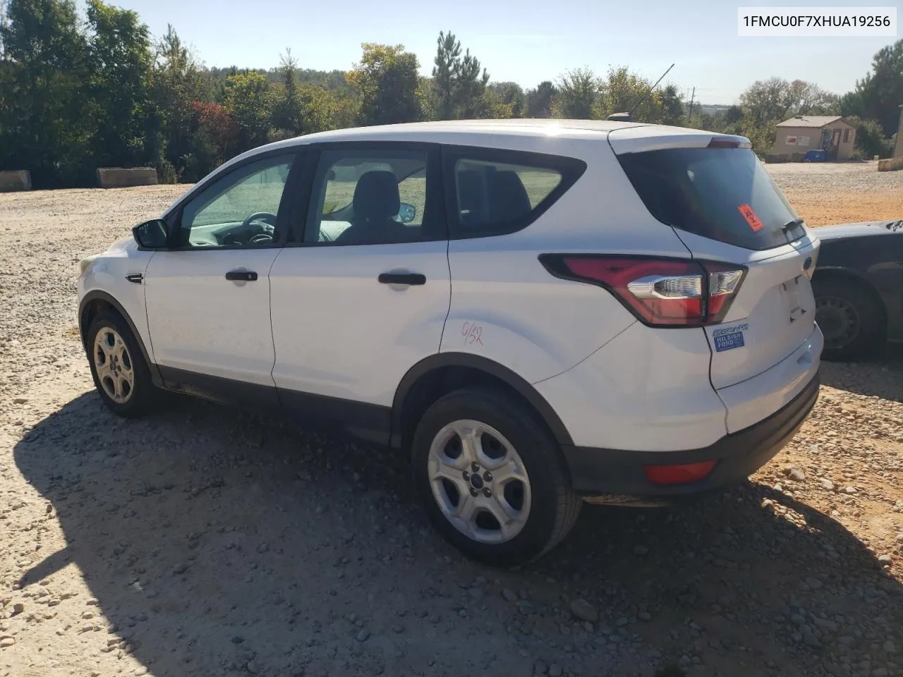 2017 Ford Escape S VIN: 1FMCU0F7XHUA19256 Lot: 75642614