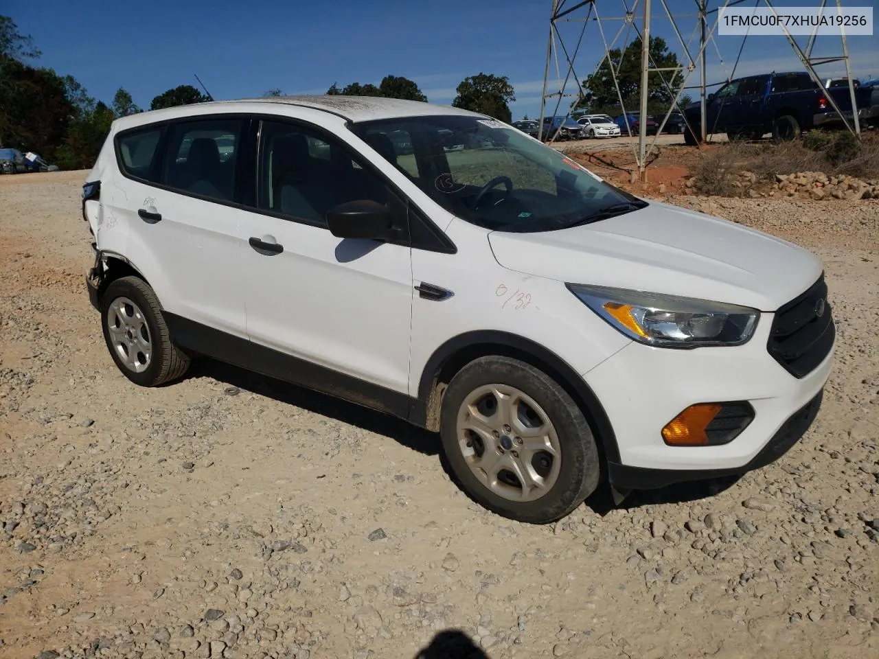 2017 Ford Escape S VIN: 1FMCU0F7XHUA19256 Lot: 75642614