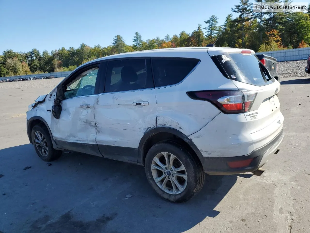 2017 Ford Escape Se VIN: 1FMCU9GD5HUB47882 Lot: 75657064