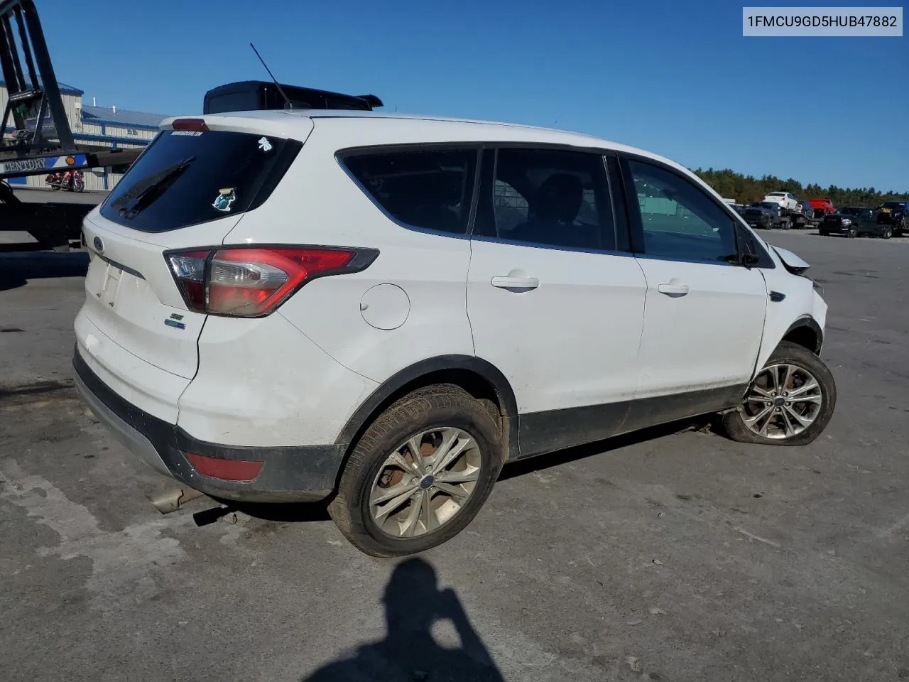 2017 Ford Escape Se VIN: 1FMCU9GD5HUB47882 Lot: 75657064