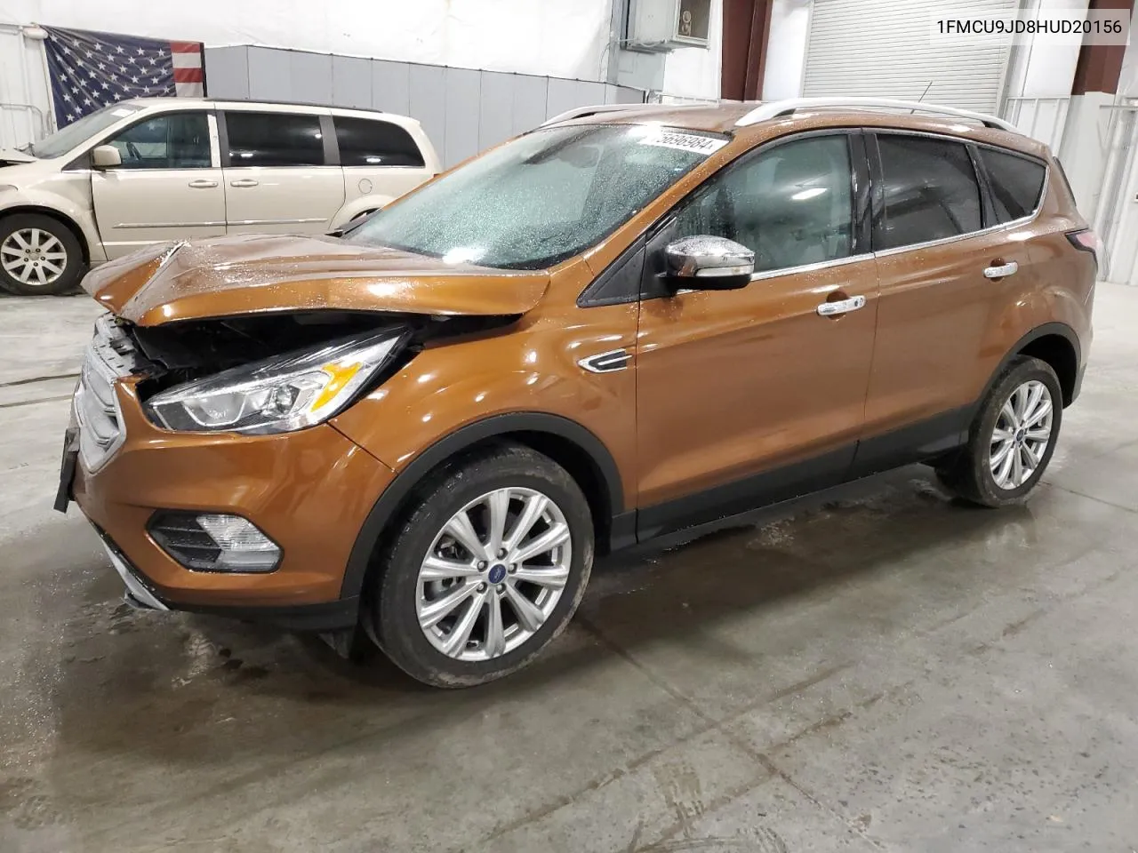 2017 Ford Escape Titanium VIN: 1FMCU9JD8HUD20156 Lot: 75696984