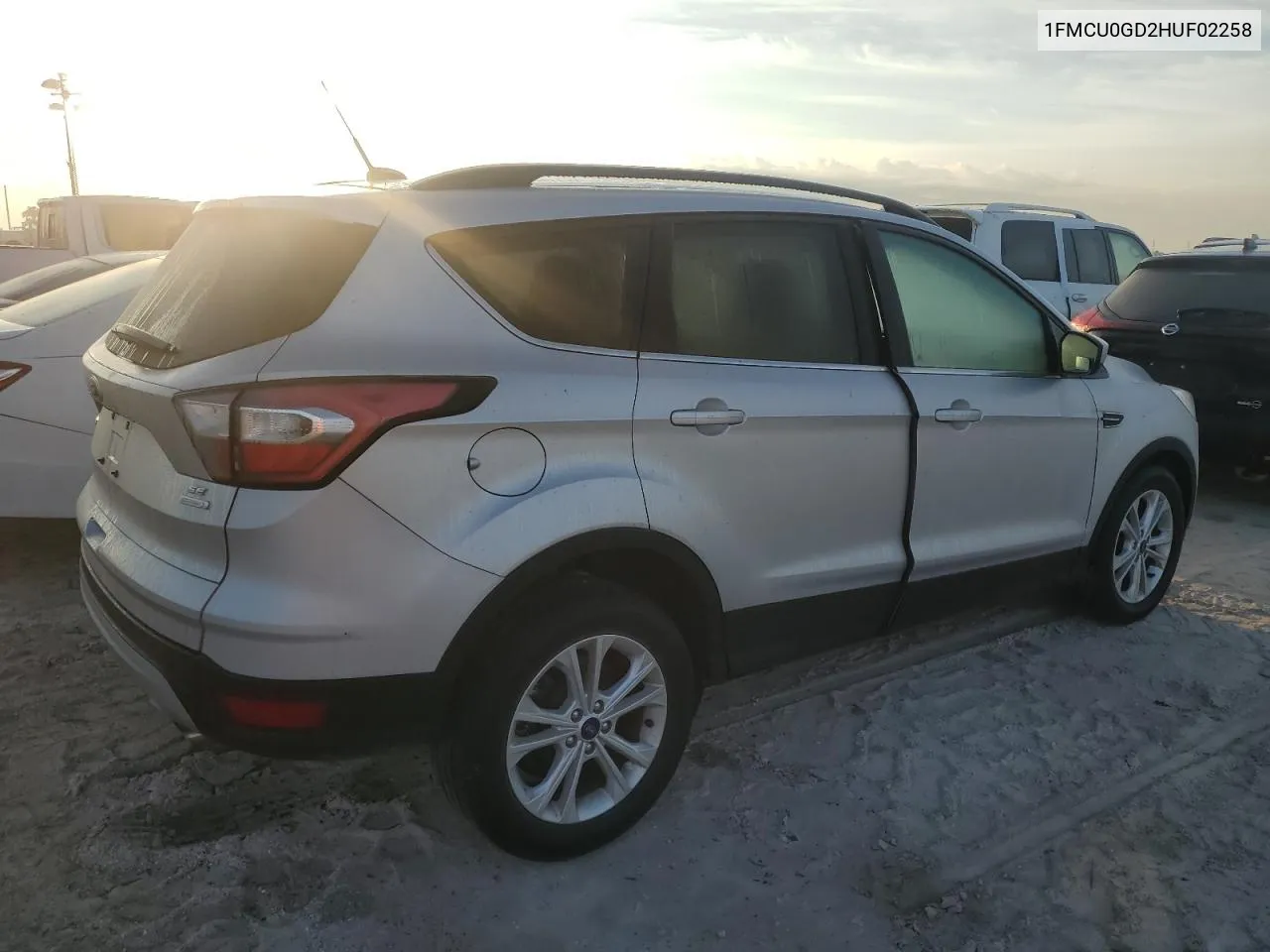 2017 Ford Escape Se VIN: 1FMCU0GD2HUF02258 Lot: 75701354