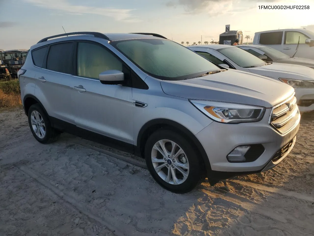 2017 Ford Escape Se VIN: 1FMCU0GD2HUF02258 Lot: 75701354