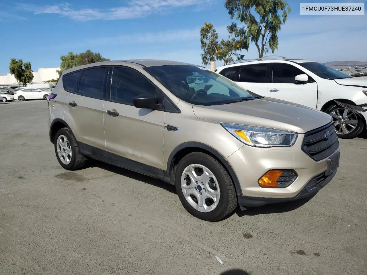 2017 Ford Escape S VIN: 1FMCU0F73HUE37240 Lot: 75719254