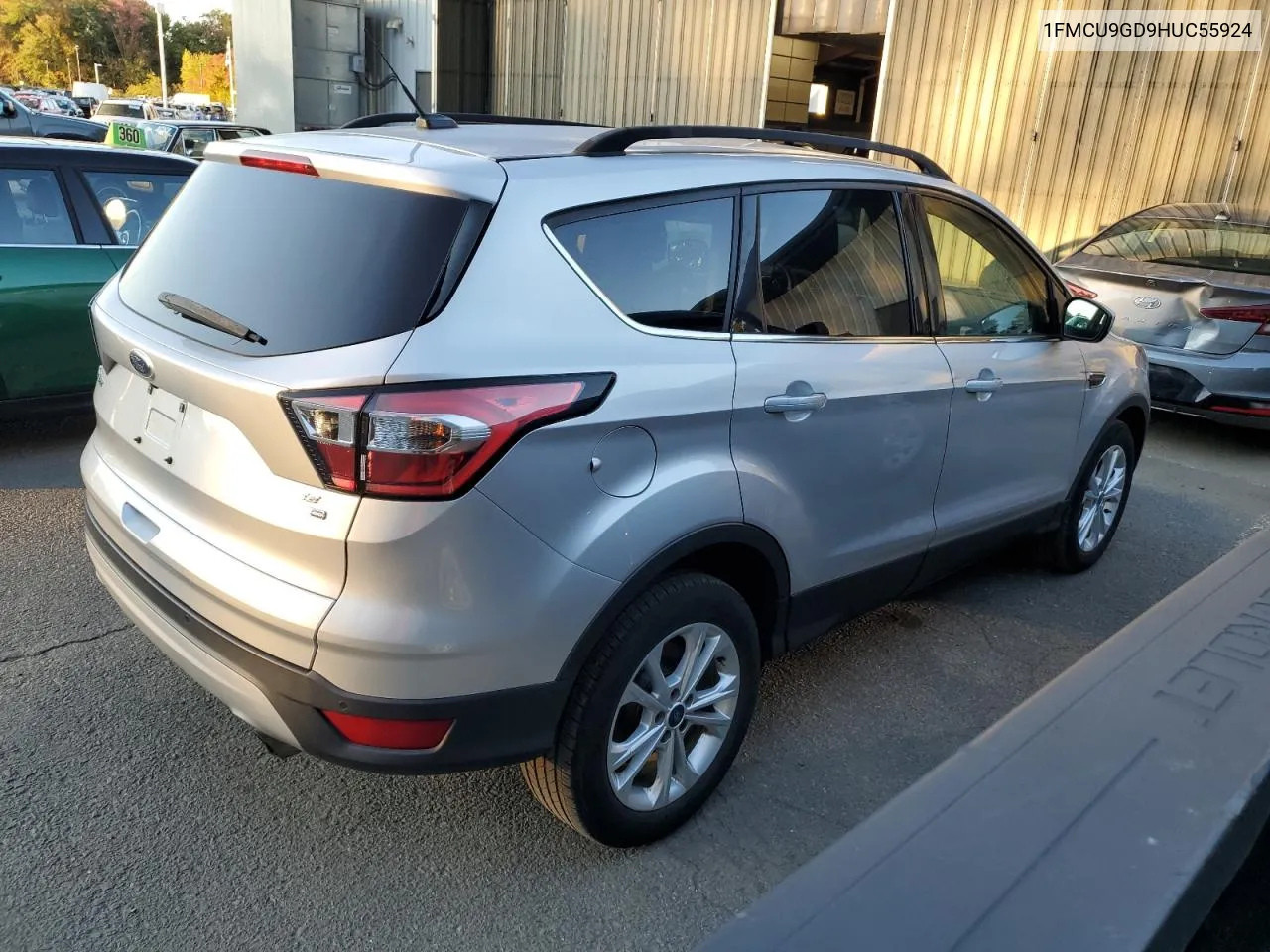 2017 Ford Escape Se VIN: 1FMCU9GD9HUC55924 Lot: 75725134