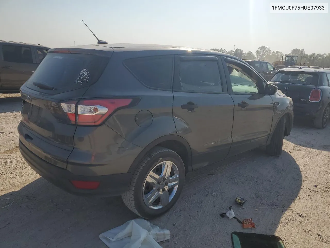 2017 Ford Escape S VIN: 1FMCU0F75HUE07933 Lot: 75814044