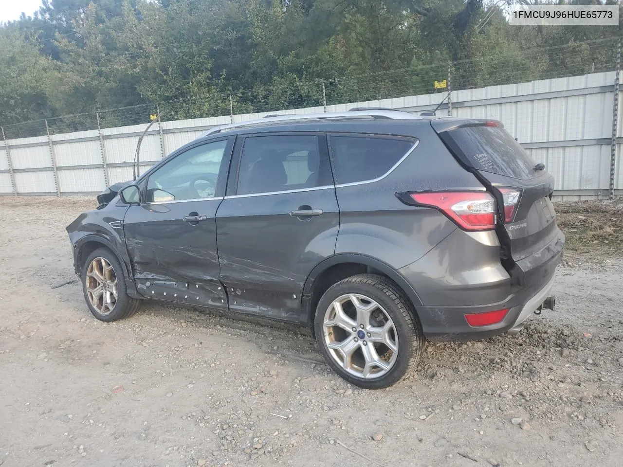 2017 Ford Escape Titanium VIN: 1FMCU9J96HUE65773 Lot: 75820924