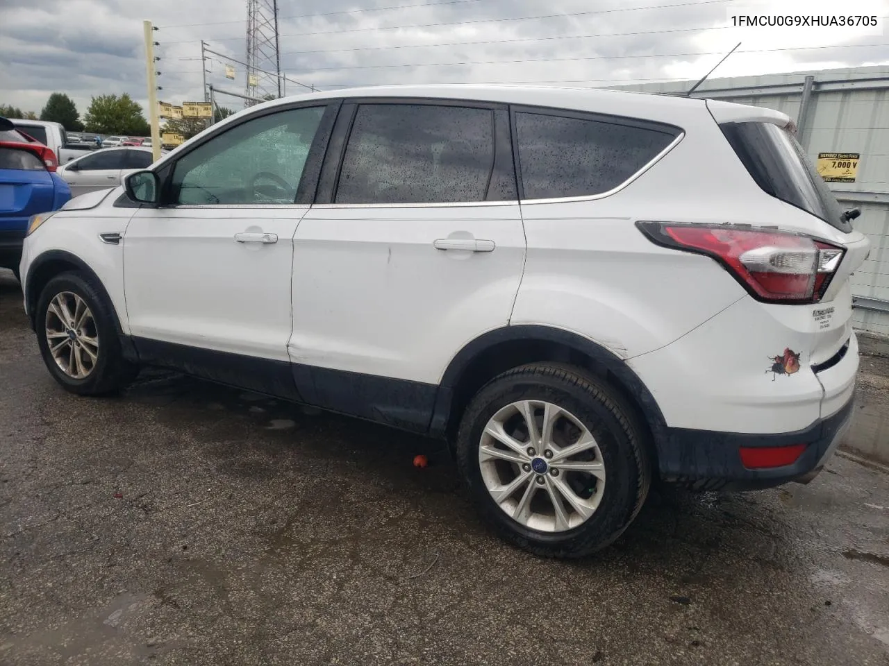 2017 Ford Escape Se VIN: 1FMCU0G9XHUA36705 Lot: 75876894