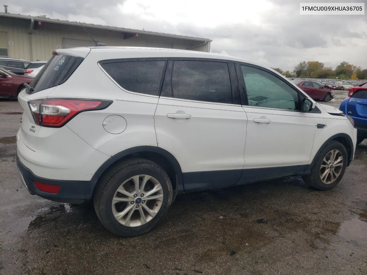 2017 Ford Escape Se VIN: 1FMCU0G9XHUA36705 Lot: 75876894