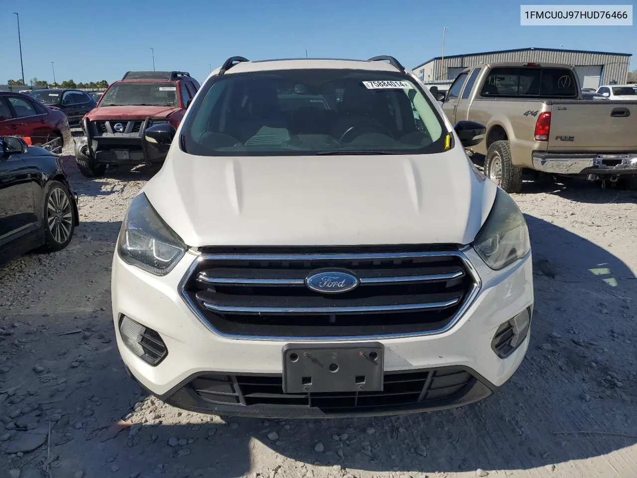 2017 Ford Escape Titanium VIN: 1FMCU0J97HUD76466 Lot: 75884014