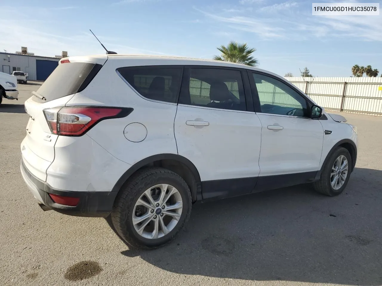 2017 Ford Escape Se VIN: 1FMCU0GD1HUC35078 Lot: 75907984