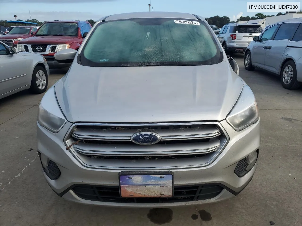 2017 Ford Escape Se VIN: 1FMCU0GD4HUE47330 Lot: 75985274