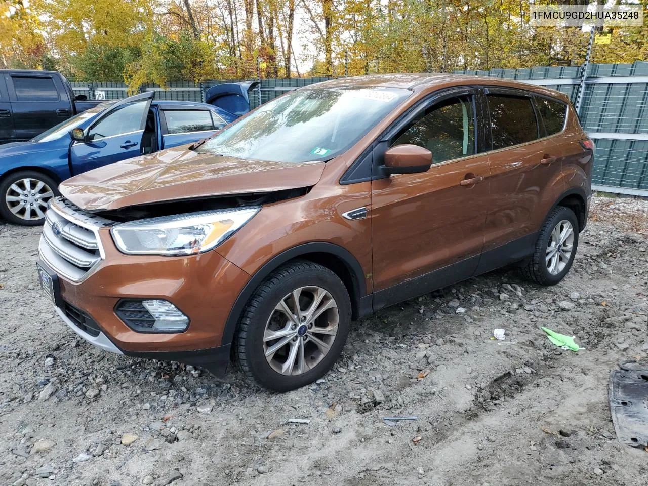 2017 Ford Escape Se VIN: 1FMCU9GD2HUA35248 Lot: 76010864