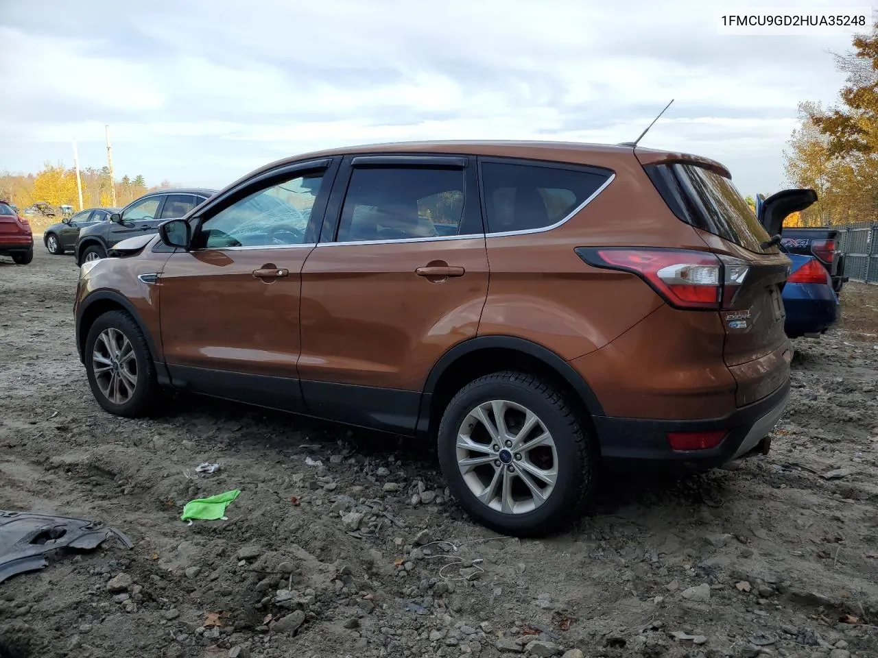 2017 Ford Escape Se VIN: 1FMCU9GD2HUA35248 Lot: 76010864