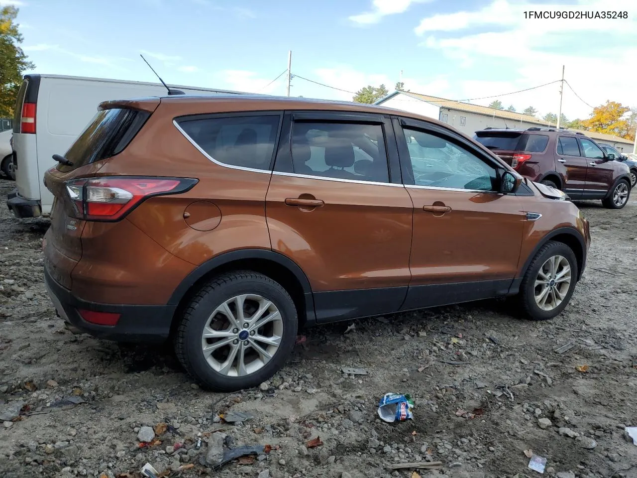 2017 Ford Escape Se VIN: 1FMCU9GD2HUA35248 Lot: 76010864