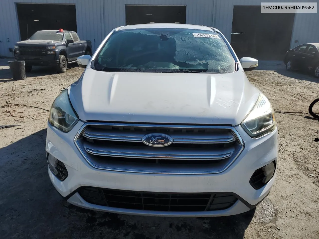 2017 Ford Escape Titanium VIN: 1FMCU0J95HUA09582 Lot: 76011314