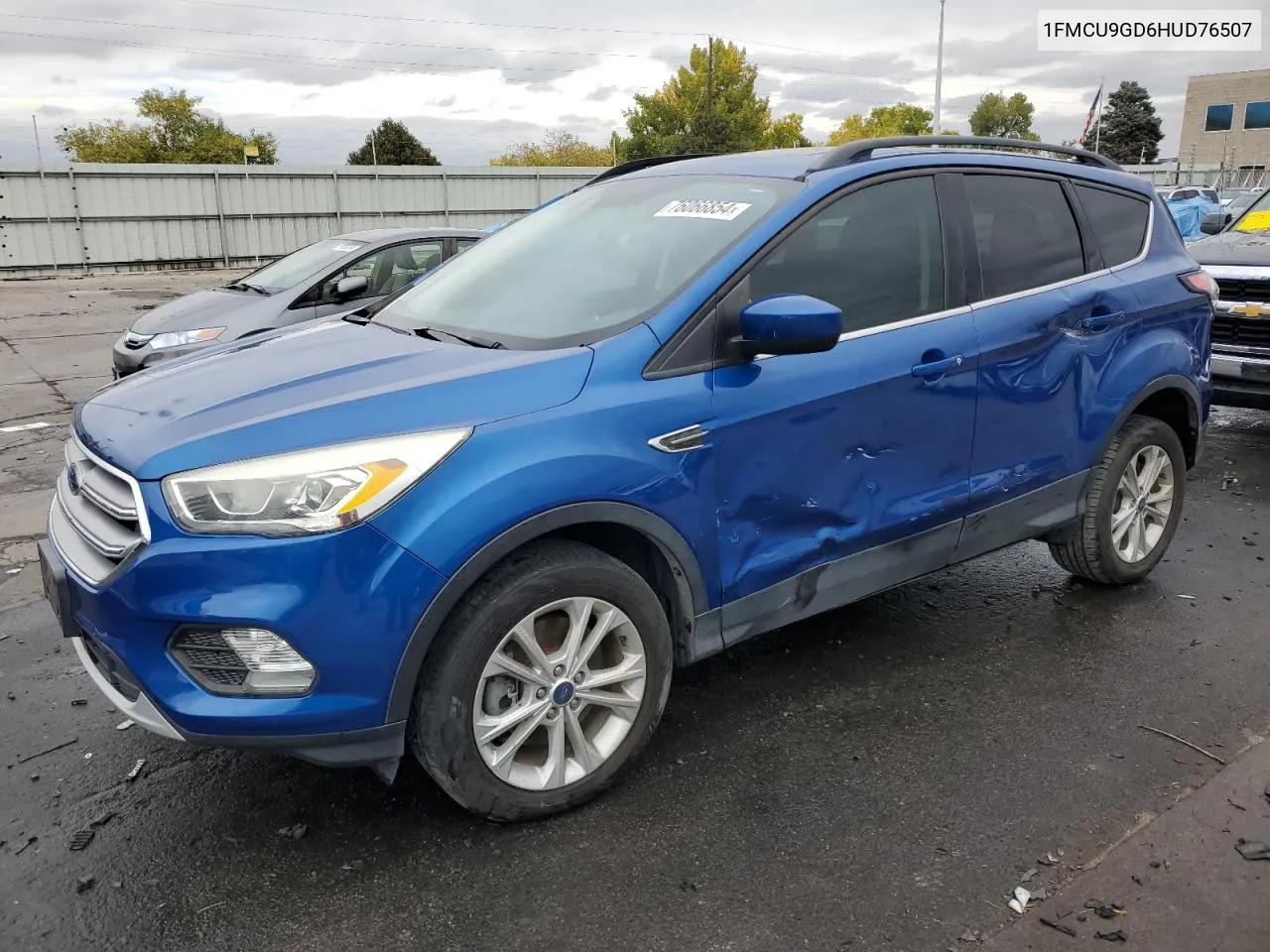 2017 Ford Escape Se VIN: 1FMCU9GD6HUD76507 Lot: 76066854