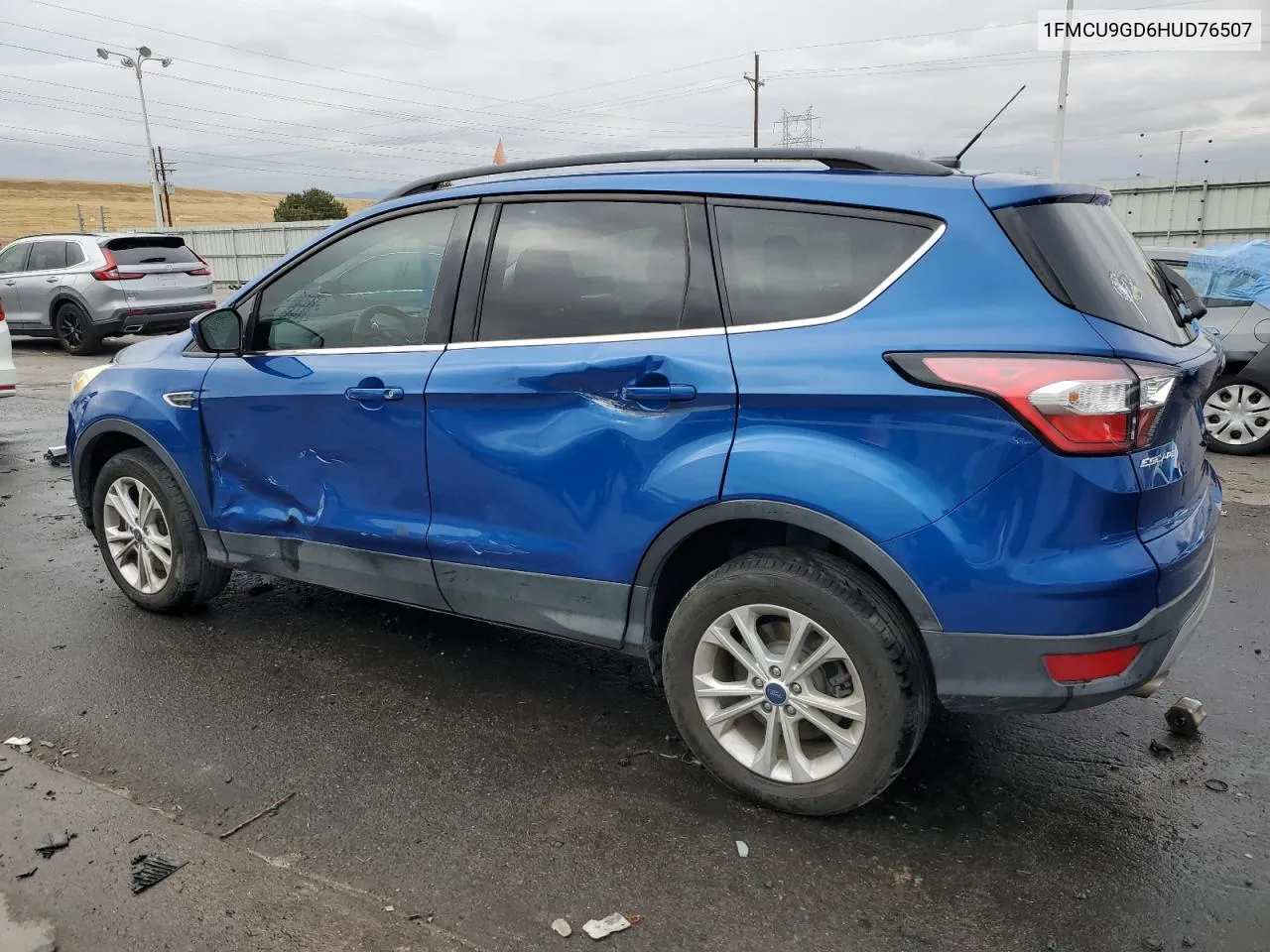 2017 Ford Escape Se VIN: 1FMCU9GD6HUD76507 Lot: 76066854