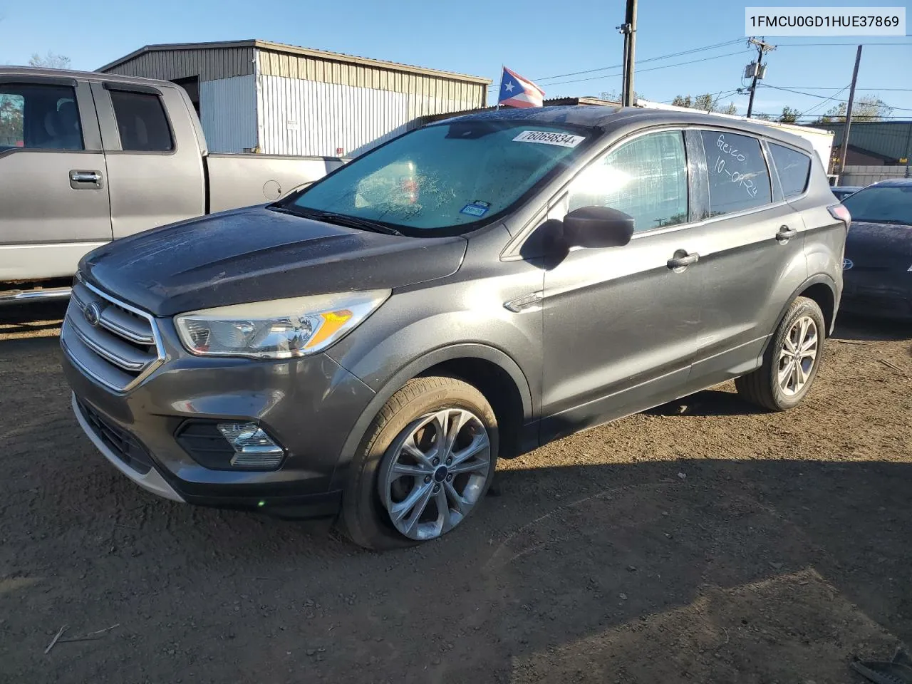 2017 Ford Escape Se VIN: 1FMCU0GD1HUE37869 Lot: 76069834