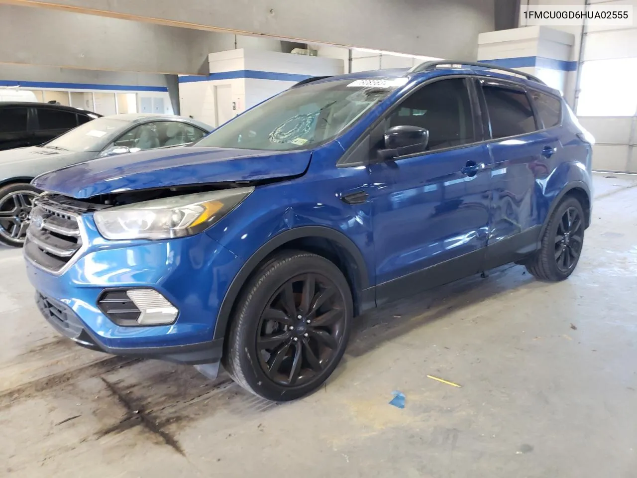 2017 Ford Escape Se VIN: 1FMCU0GD6HUA02555 Lot: 76085634