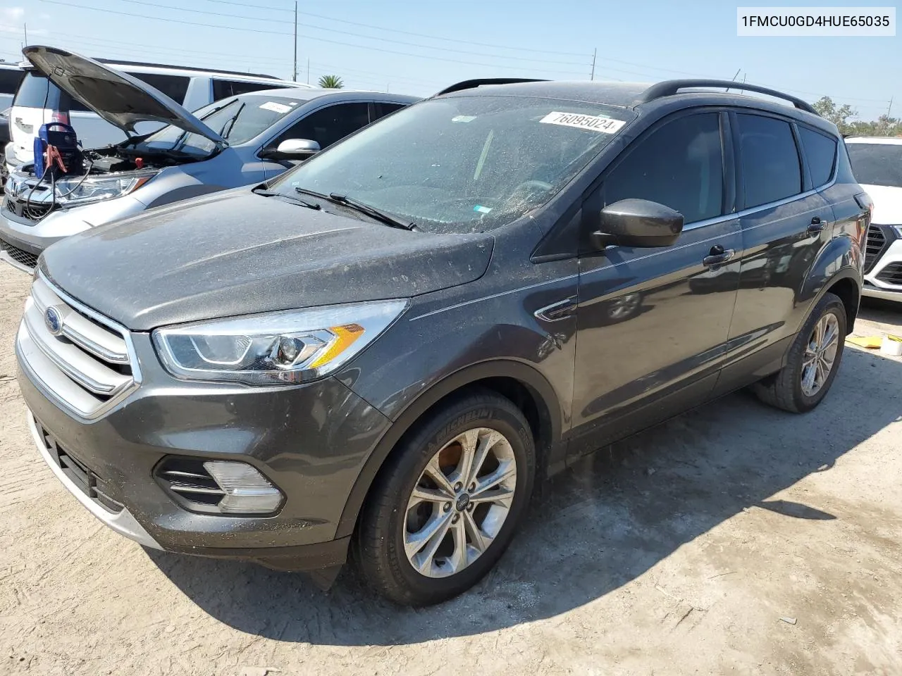 2017 Ford Escape Se VIN: 1FMCU0GD4HUE65035 Lot: 76095024