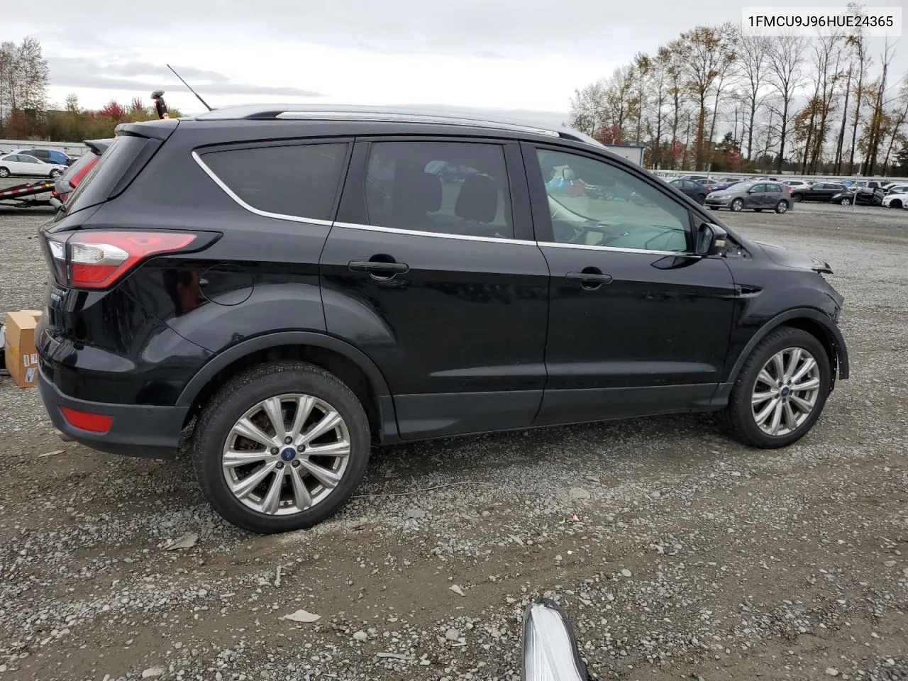 2017 Ford Escape Titanium VIN: 1FMCU9J96HUE24365 Lot: 76134554