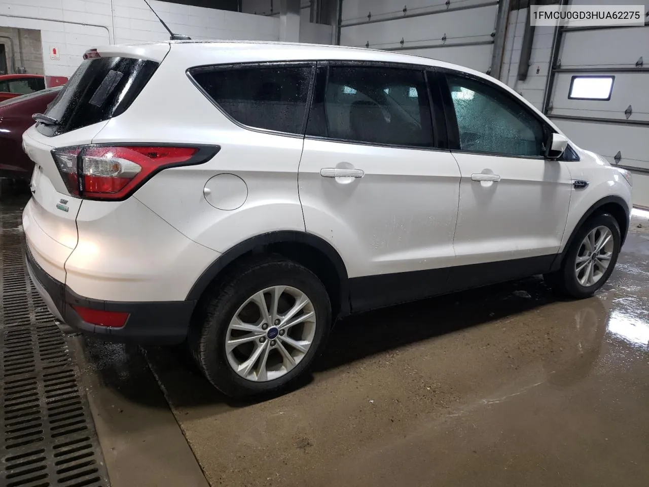 2017 Ford Escape Se VIN: 1FMCU0GD3HUA62275 Lot: 76147784