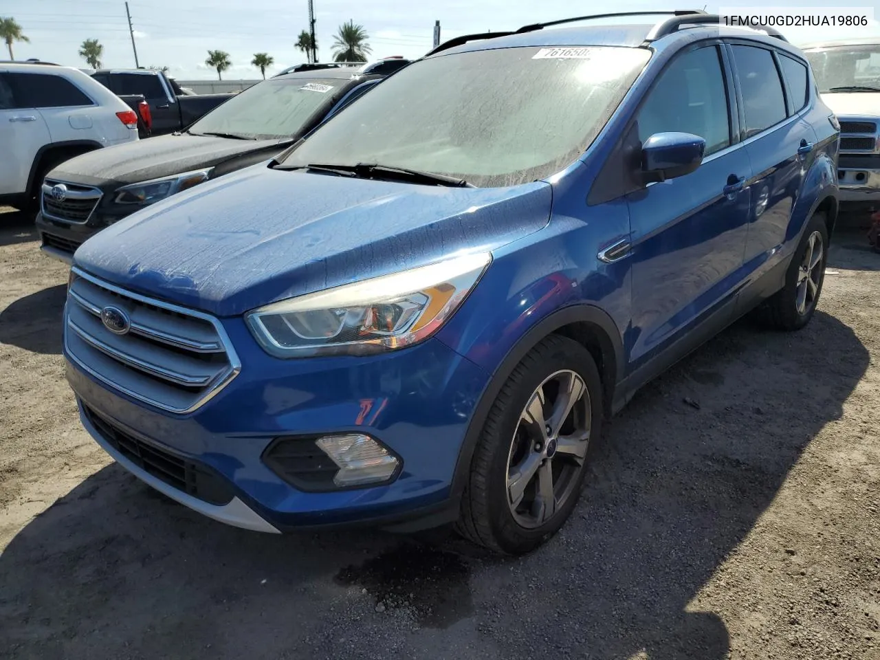 2017 Ford Escape Se VIN: 1FMCU0GD2HUA19806 Lot: 76165064