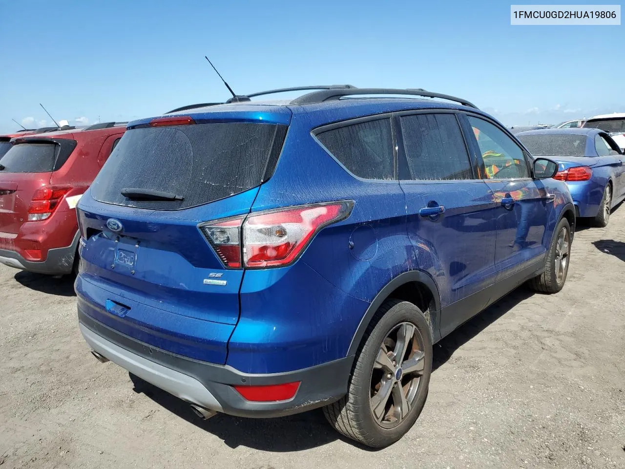 2017 Ford Escape Se VIN: 1FMCU0GD2HUA19806 Lot: 76165064