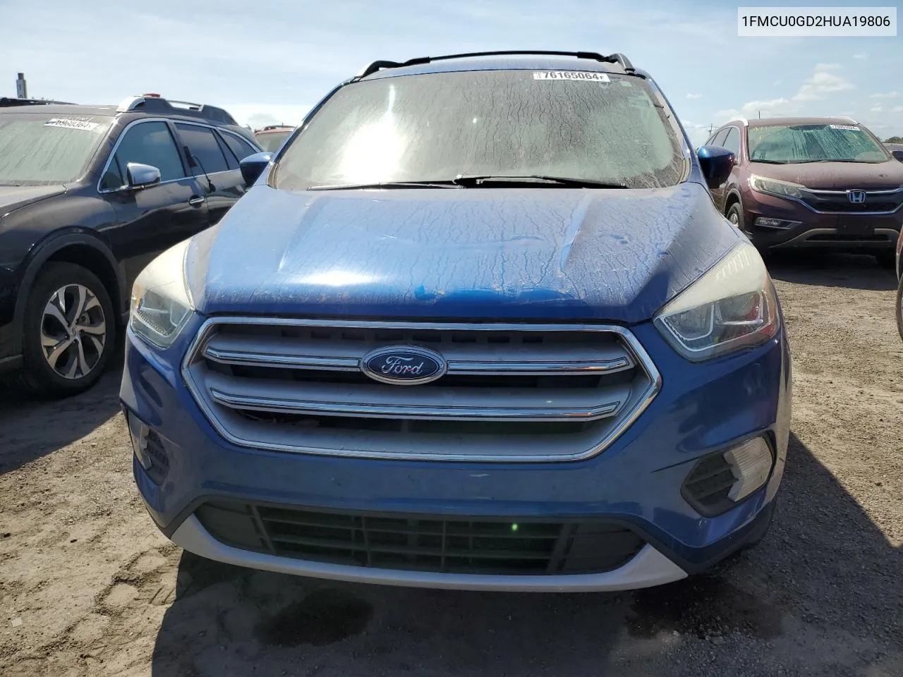 2017 Ford Escape Se VIN: 1FMCU0GD2HUA19806 Lot: 76165064