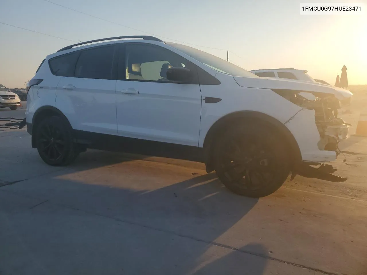 2017 Ford Escape Se VIN: 1FMCU0G97HUE23471 Lot: 76237574