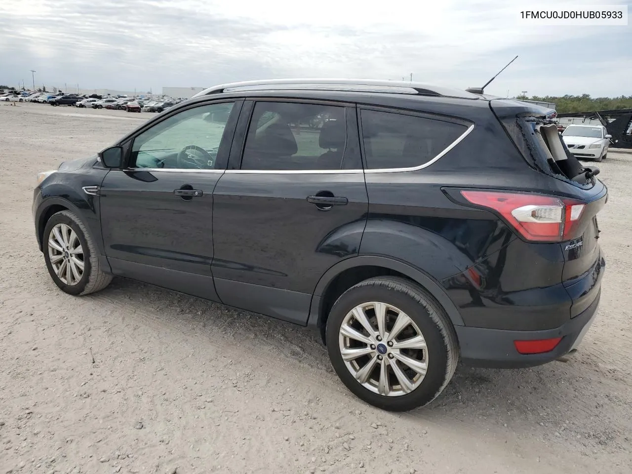 2017 Ford Escape Titanium VIN: 1FMCU0JD0HUB05933 Lot: 76254904