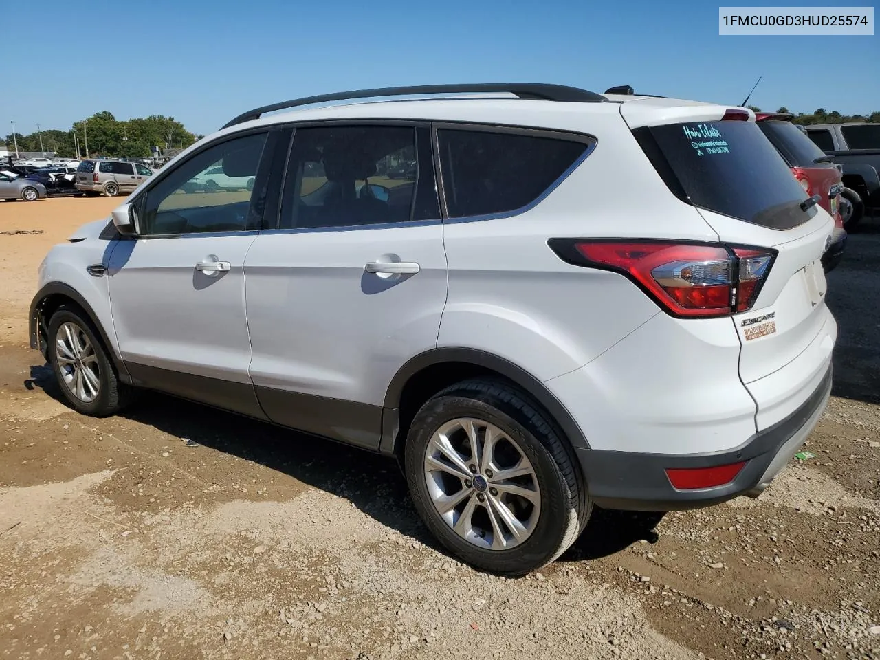 2017 Ford Escape Se VIN: 1FMCU0GD3HUD25574 Lot: 76309184