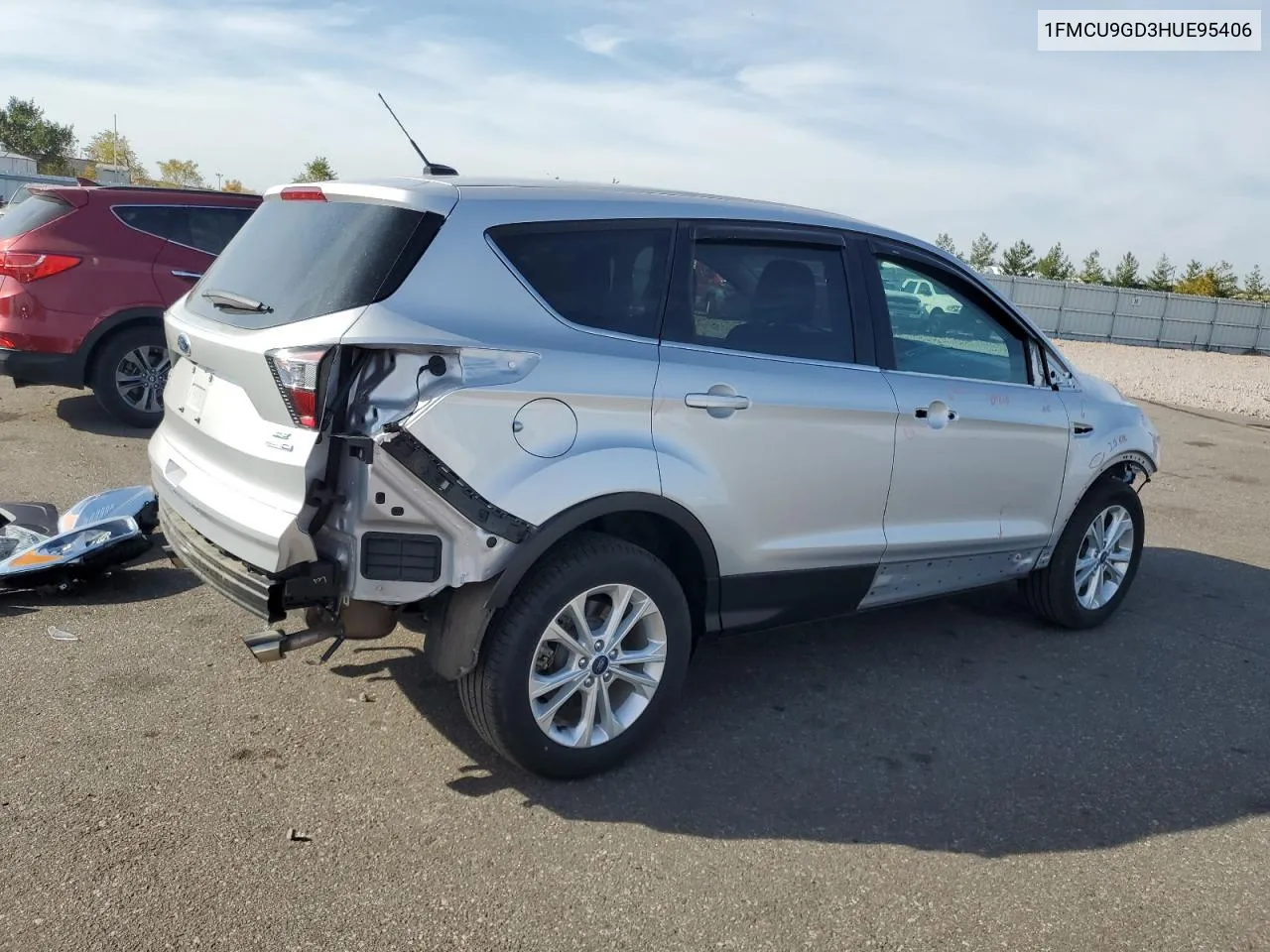 2017 Ford Escape Se VIN: 1FMCU9GD3HUE95406 Lot: 76318194