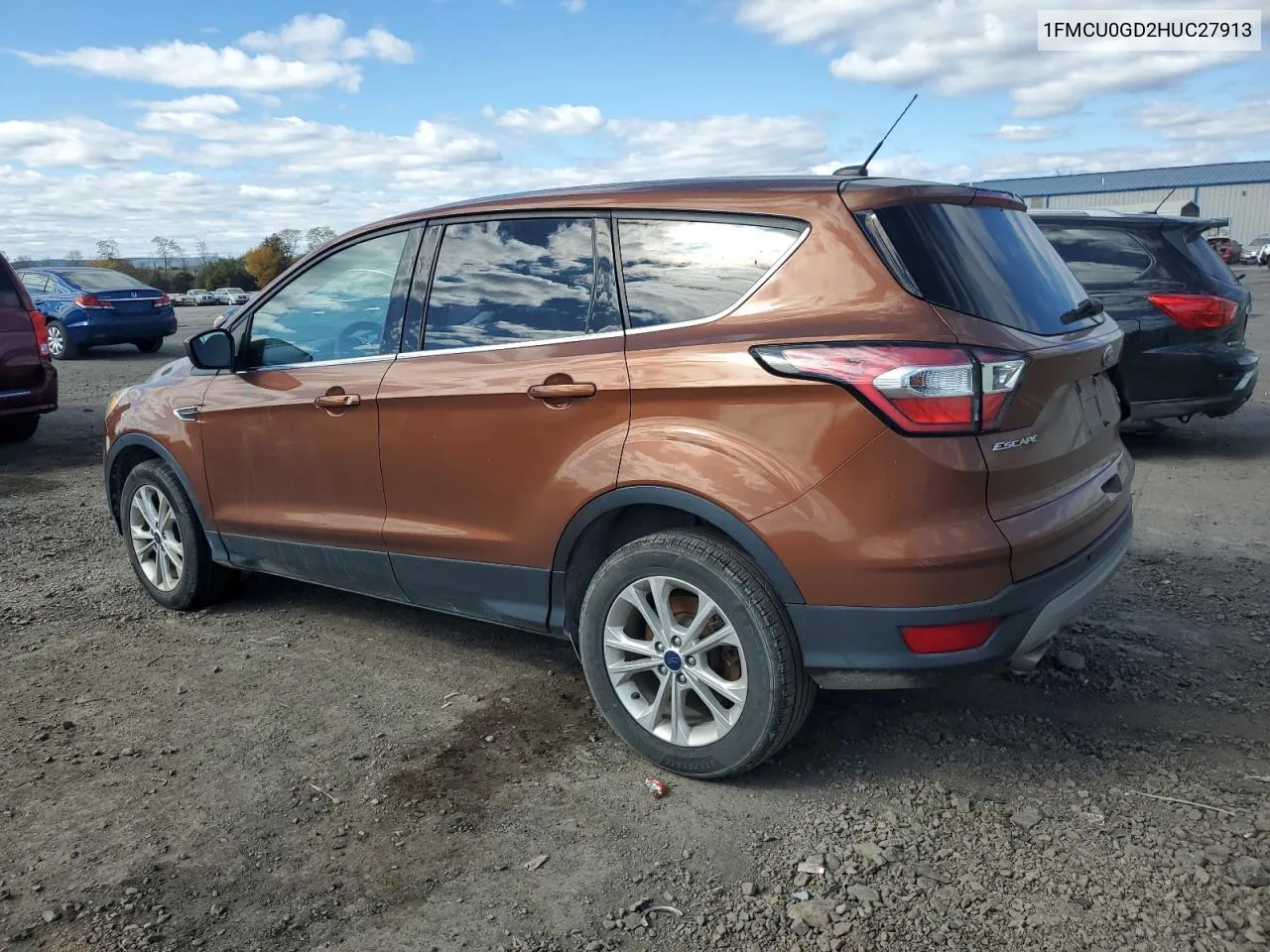 2017 Ford Escape Se VIN: 1FMCU0GD2HUC27913 Lot: 76332824