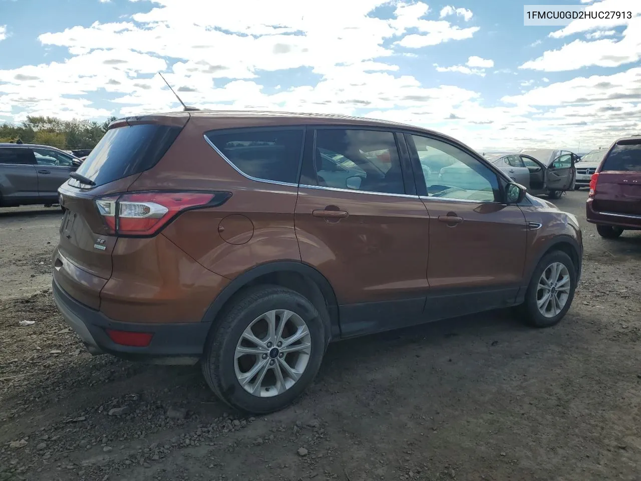 2017 Ford Escape Se VIN: 1FMCU0GD2HUC27913 Lot: 76332824