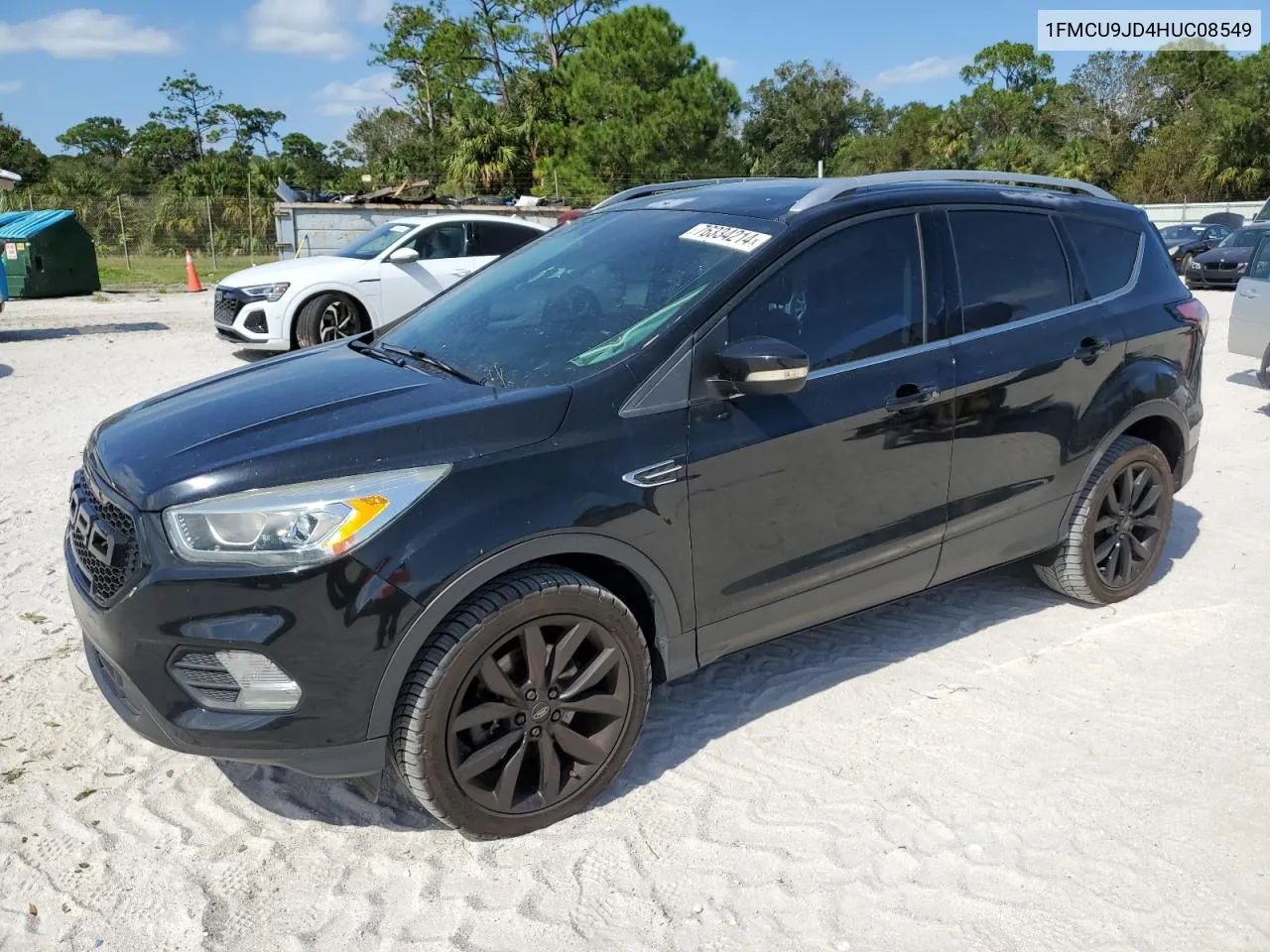 2017 Ford Escape Titanium VIN: 1FMCU9JD4HUC08549 Lot: 76334214