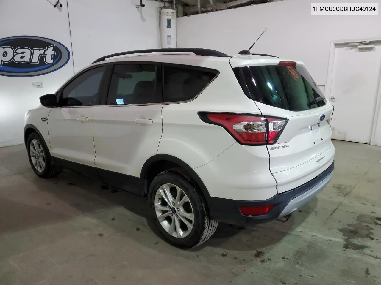 1FMCU0GD8HUC49124 2017 Ford Escape Se