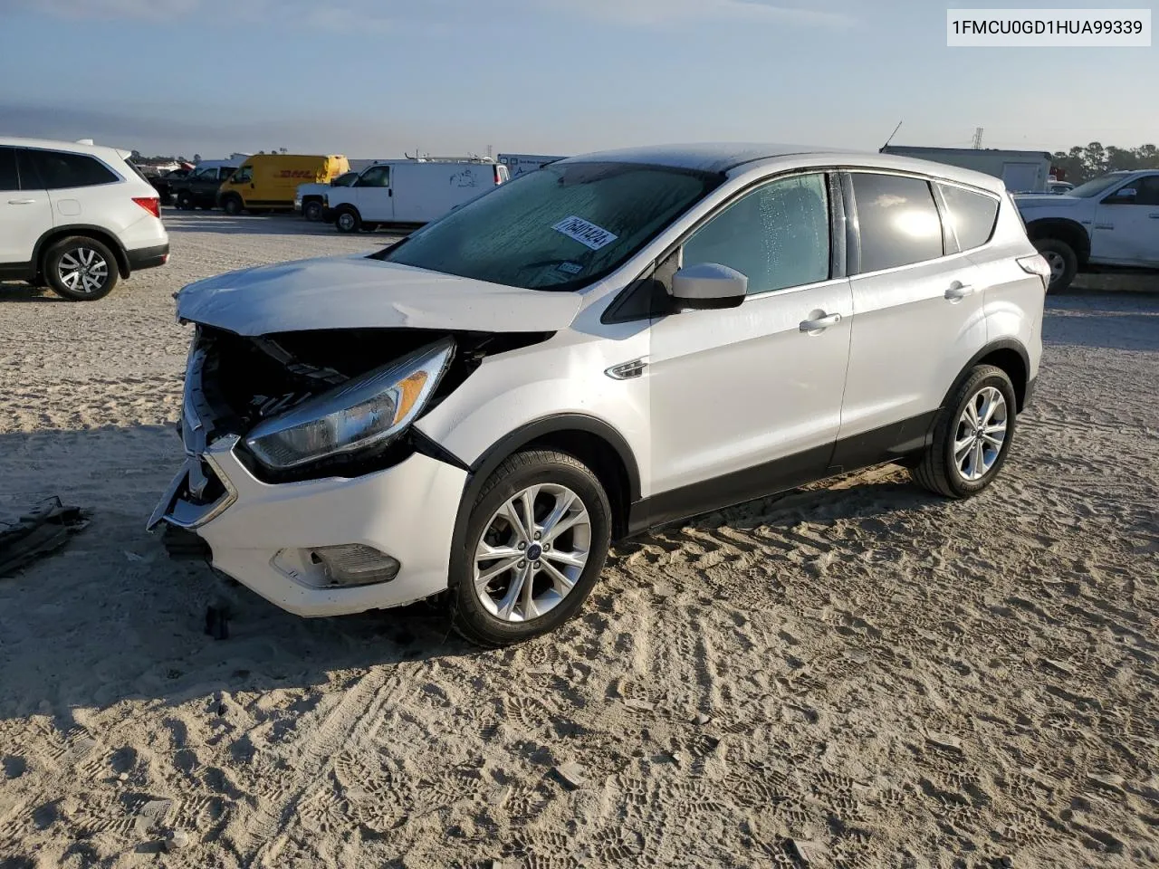 2017 Ford Escape Se VIN: 1FMCU0GD1HUA99339 Lot: 76401424