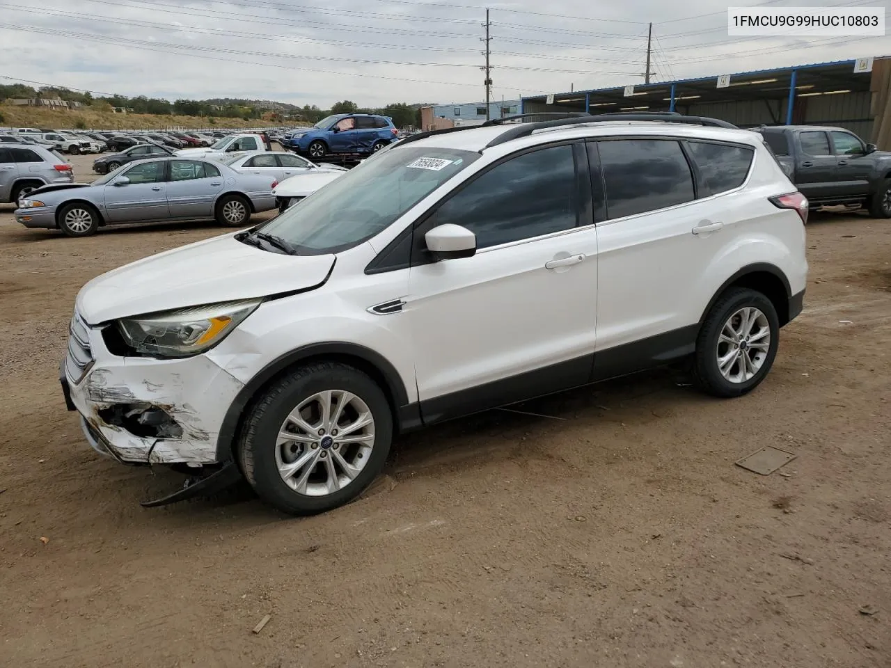 2017 Ford Escape Se VIN: 1FMCU9G99HUC10803 Lot: 76593034