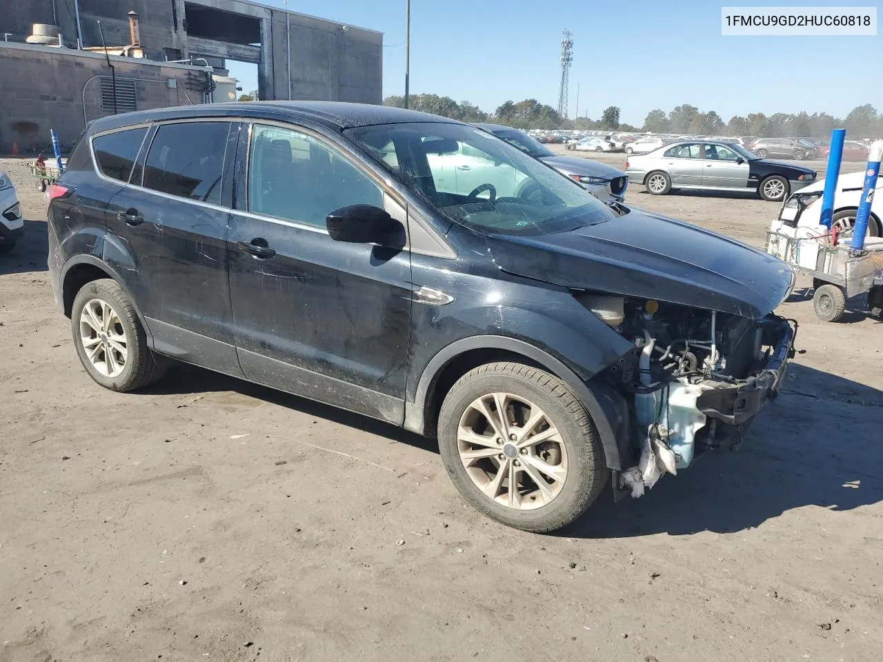 2017 Ford Escape Se VIN: 1FMCU9GD2HUC60818 Lot: 76596434