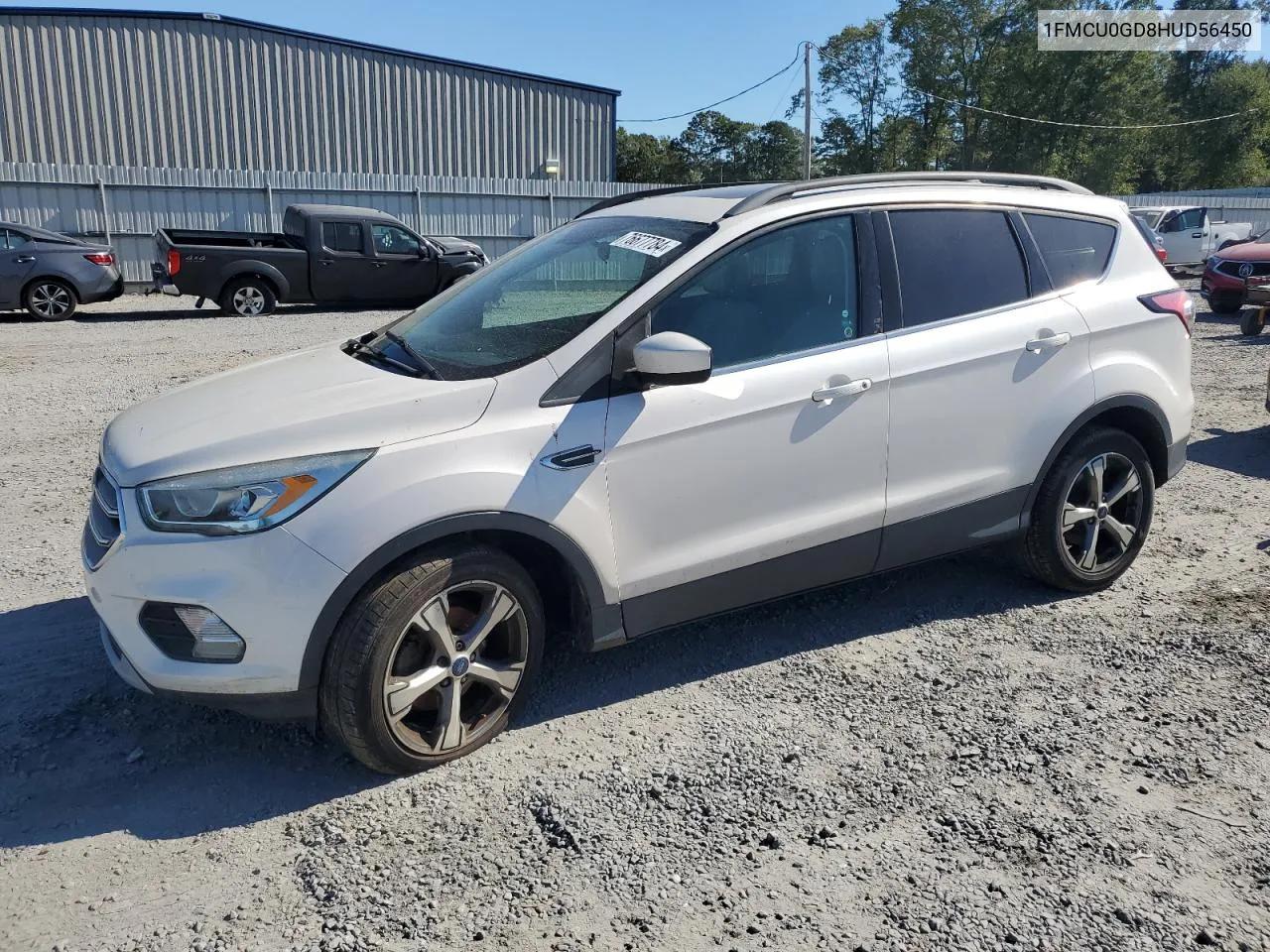 2017 Ford Escape Se VIN: 1FMCU0GD8HUD56450 Lot: 76677784