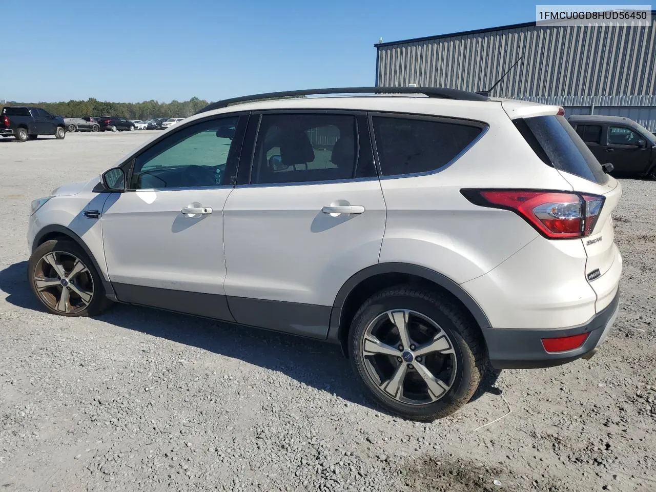 2017 Ford Escape Se VIN: 1FMCU0GD8HUD56450 Lot: 76677784