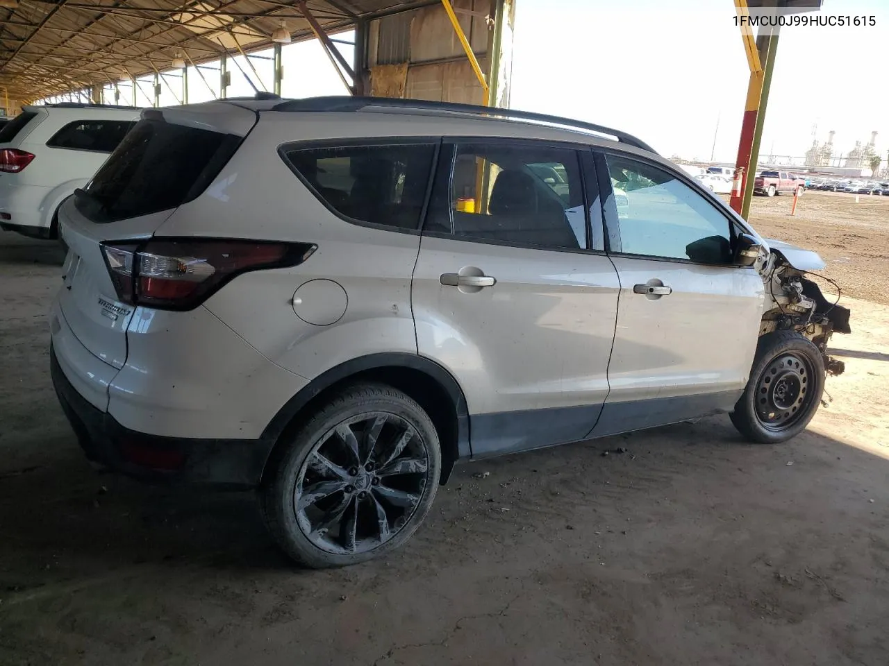 2017 Ford Escape Titanium VIN: 1FMCU0J99HUC51615 Lot: 76734134