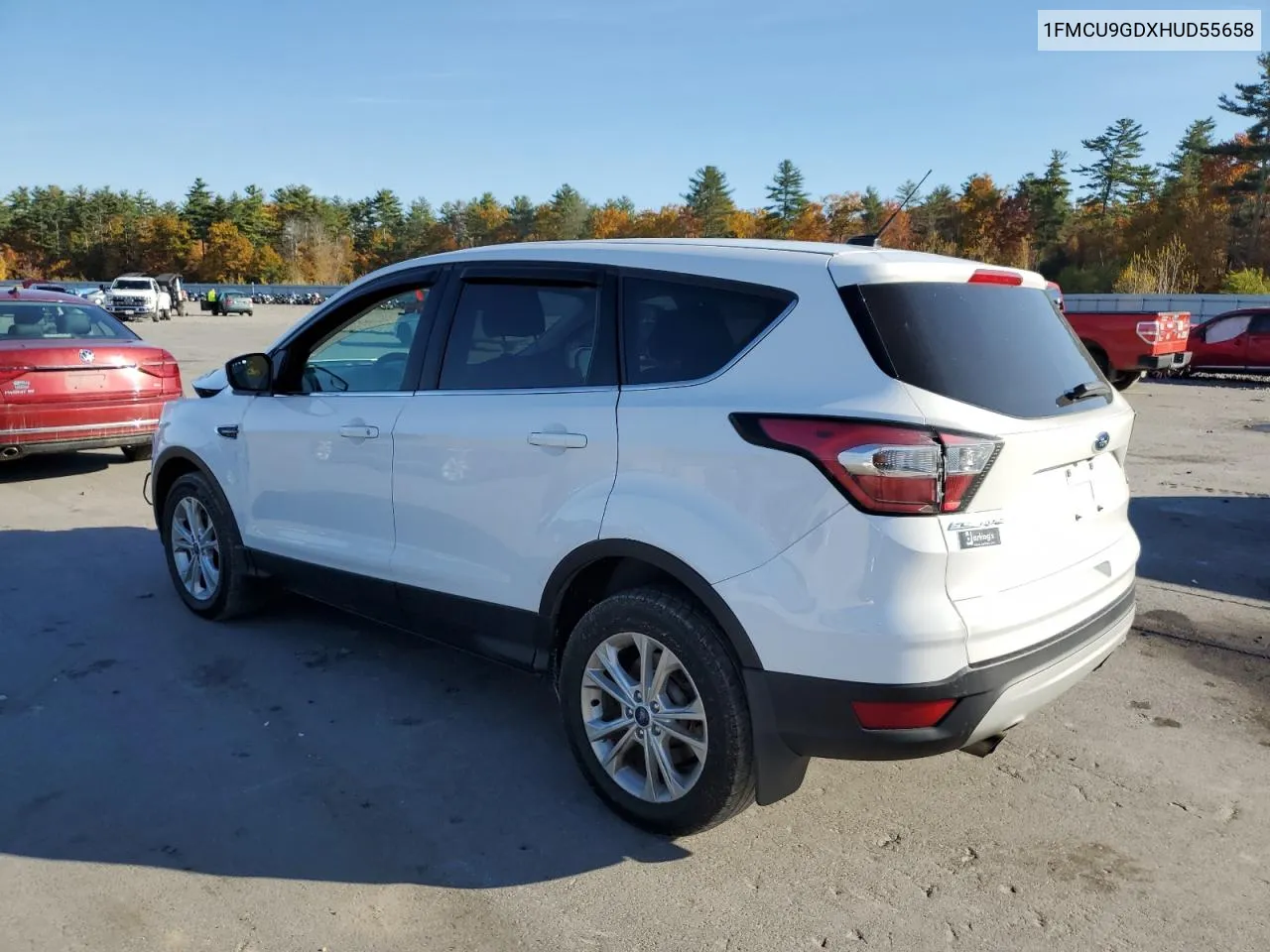 2017 Ford Escape Se VIN: 1FMCU9GDXHUD55658 Lot: 76760214