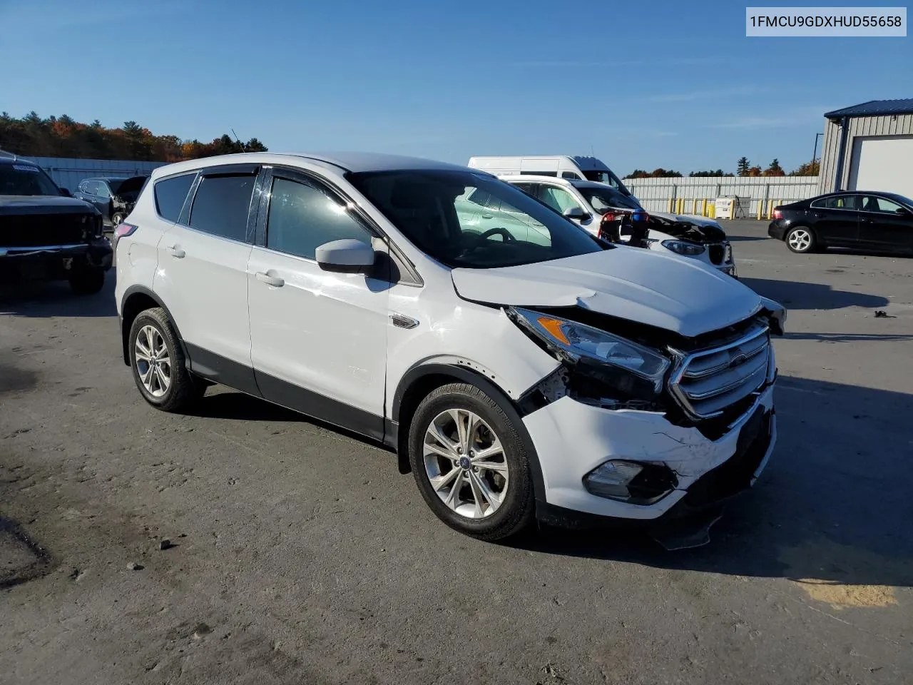 2017 Ford Escape Se VIN: 1FMCU9GDXHUD55658 Lot: 76760214